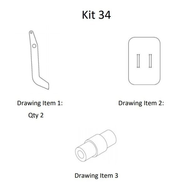 Brake Pedal component Kit