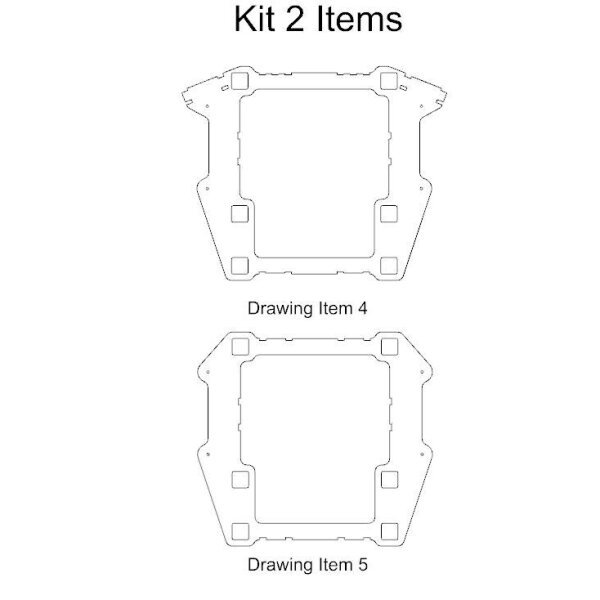 Chassis Bulkhead Kit (2nd from Front)