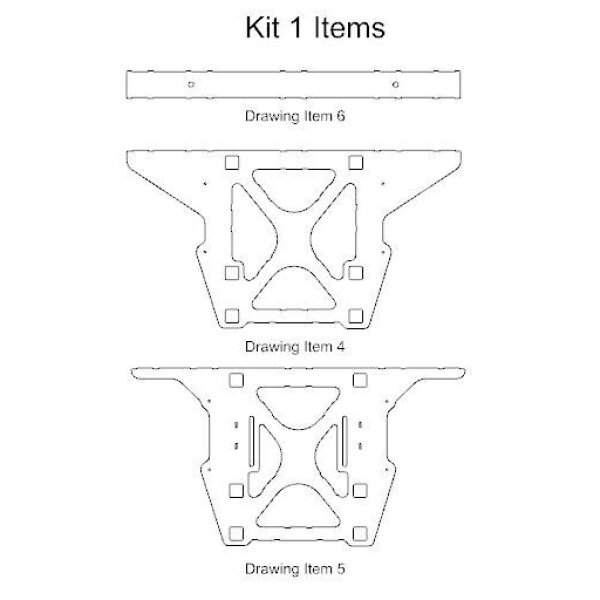 Chassis Bulkhead Kit (Front)