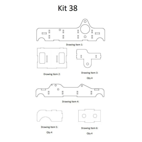 Pedal - Top Assembly Kit